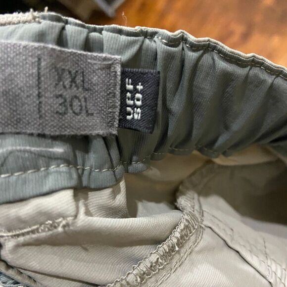 REI Outdoors Big & Tall Hiking Utility Cargo Nylon Pants Tan Brown Size XXL - Picture 6 of 8